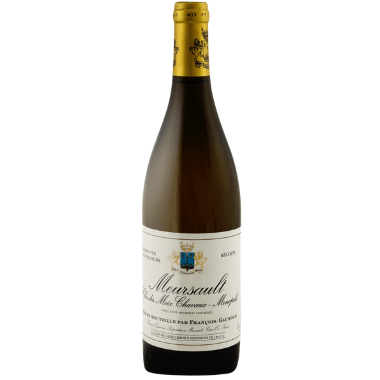 Château Gaunoux Clos des Meix Chavaux Monopole Meursault
