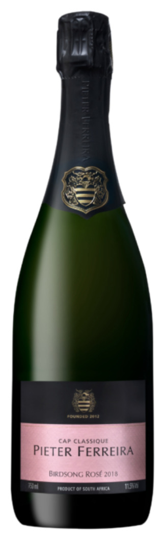 Pieter Ferreira Birdsong Extra Brut Rosé Cap Classique Sparkling